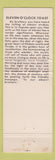 Matchbook Cover - Elks Lodge Blythe CA
