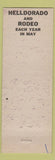 Matchbook Cover - Elks Lodge Las Vegas NV