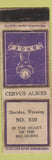 Matchbook Cover - Elks Lodge Sheridan WY WORN
