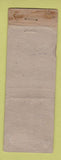 Matchbook Cover - Elks Lodge Sheridan WY WORN