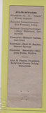 Matchbook Cover - Young Democrats of Kansas 1950 Wichita KS WEAR