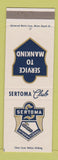 Matchbook Cover - Sertoma International Club SAMPLE