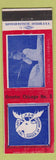 Matchbook Cover - Moose Lodge Chicago IL