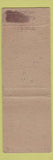 Matchbook Cover - Hotel Conneaut FEDERAL LONG