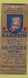 Matchbook Cover Murphy's Foods Kenmark Hotel Denver Colorado girlie WORN BOBTAIL