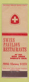 Matchbook Cover - 1939 New York World's Fair Swiss Pavilion WORN