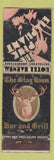 Matchbook Cover - Hotel Barnum Bridgeport CT Pink Elephant WORN