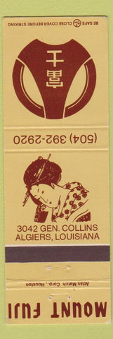 Matchbook Cover - Mount Fuji Algiers LA girlie