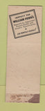 Matchbook Cover - Hotel William Penn Pittsburgh PA