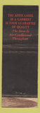 Matchbook Cover - Addis Women's Clothes Syracuse NY CREASES