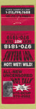 Matchbook Cover - Phone Sex Girlie #1840 970 DCUP