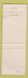 Matchbook Cover - John A Foreman County Engineer Election WORN