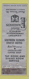 Matchbook Cover - Hotel Emerson Mount Vernon IL WEAR