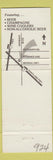 Matchbook Cover - The Holiday Strip Club Santa Fe Springs CA girlie #924