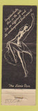 Matchbook Cover - Lions Den San Francisco CA WEAR girlie #2505