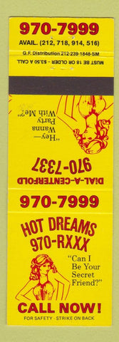 Matchbook Cover - Phone Sex girlie #664