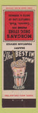 Matchbook Cover - Morgan's Drug Store Concrete WA low phone Federal