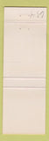 Matchbook Cover - Chinook Tavern Cafe Port Angeles WA girlie ORANGE