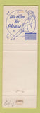 Matchbook Cover - Coral Cocktail Lounge Hollywood FL girlie