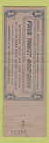 Matchbook Cover - Tommy Bartlett Show Wisconsin Dells WI girlie #1724