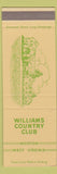 Matchbook Cover - Williams Country Club Weirton WV SAMPLE