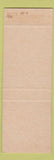 Matchbook Cover - Williams Country Club Weirton WV SAMPLE