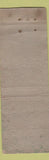 Matchbook Cover - Adams Chiclets Gum WORN