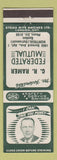 Matchbook Cover - Federated Mutual Insurance Montreal QC