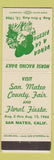 Matchbook Cover - San Mateo County Fair San Mateo CA 1966 girlie