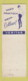 Matchbook Cover - Veritas Collant girlie Brussels