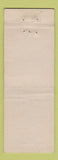 Matchbook Cover - Colorado State Fort Collins FEDERAL LONG CSU WORN