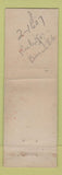 Matchbook Cover - Longway's Village Inn Grand Blanc MI Federal