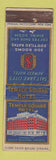 Matchbook Cover - Temple Square Hotel Salt Lake City UT FEDERAL LONG WORN