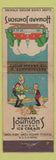 Matchbook Cover - Howard Johnson's Ice Cream Federal WORN