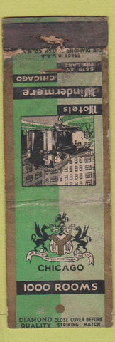 Matchbook Cover - Hotel Windermere Chicago IL DQ  WORN