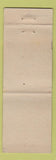 Matchbook Cover - Fort Banks MA US Army Federal WEAR