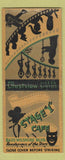Matchbook Cover - Stage 1 Cafe Los Angeles CA BOBTAIL