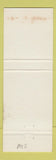 Matchbook Cover - Hollywood Weight Dynamics Warren MI girlie
