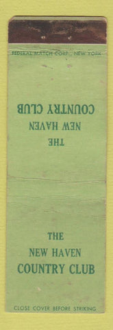 Matchbook Cover - New Haven Country Club CT Federal