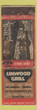 Matchbook Cover - Linwood Grill Boston MA FEDERAL WORN
