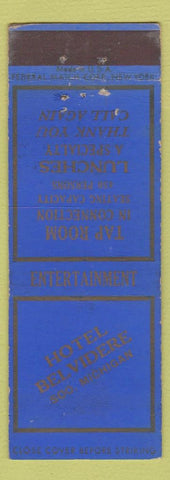 Matchbook Cover - Hotel Belvidere Sault Ste Marine MI Federal WEAR