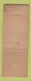 Matchbook Cover - Alpine Restaurant Boston MA Federal girlie