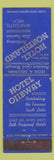 Matchbook Cover - Hotel Ojibway Marquette MI Federal WEAR