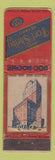 Matchbook Cover - Hotel Fort Shelby Detroit MI FEDERAL LONG WEAR
