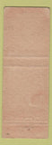 Matchbook Cover - Quality Cleaning girlie  WEAR