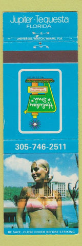 Matchbook Cover - Holiday Inn Jupiter Tequesta FL girlie #23