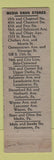 Matchbook Cover - Media Drug Stores Philadelphia Jersey Match Scotty Dog