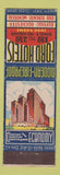 Matchbook Cover - Ford Hotels Buffalo Rochester NY Toronto Montreal Jersey Match