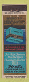 Matchbook Cover - Cream Crest Ice Cream Hook's Drug Seattle? DQ
