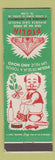 Matchbook Cover - Piolin Christmas Brazil clown pooping?